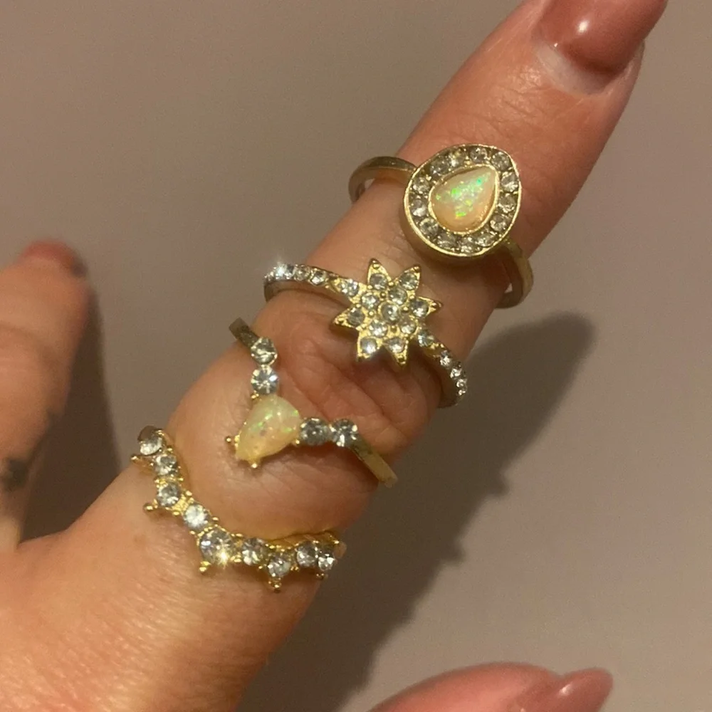 Bohemian Ring Bundle! - Picture 4 of 4